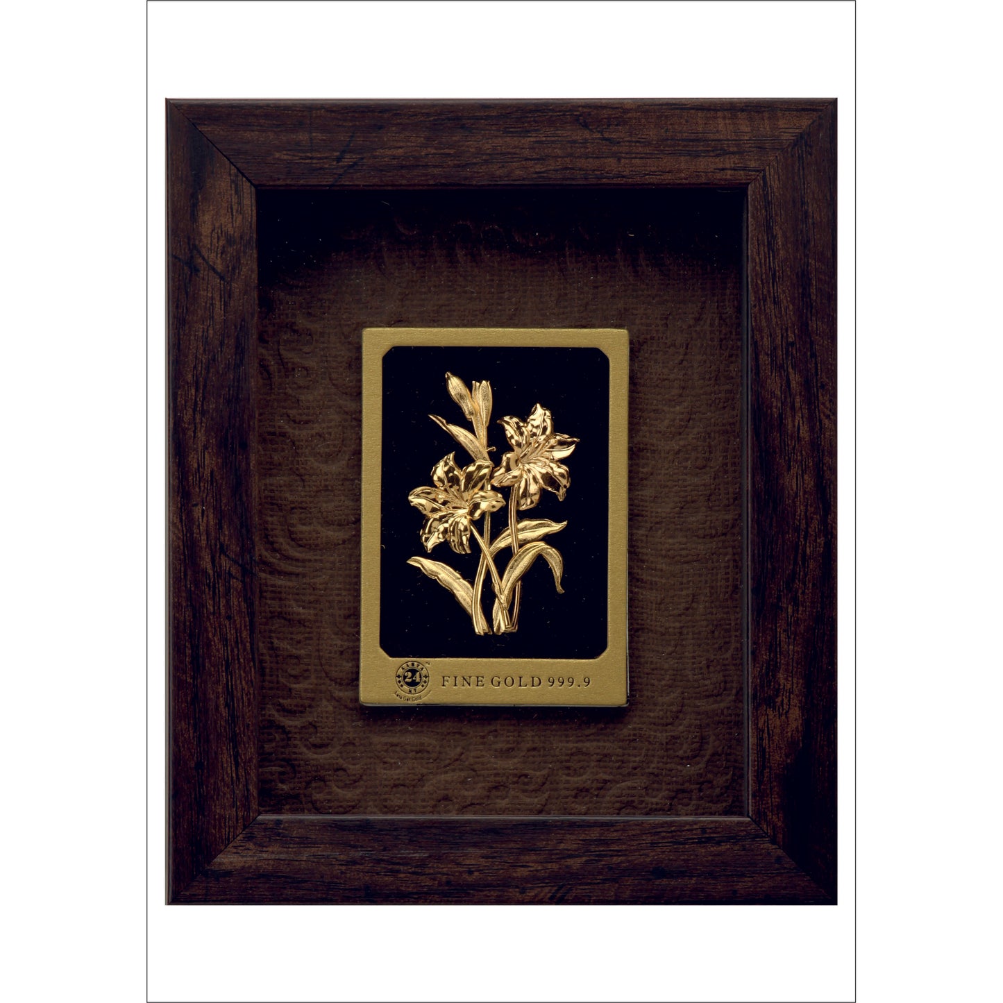 Blossom Flower - 24K Gold Foil Mini Home Decore