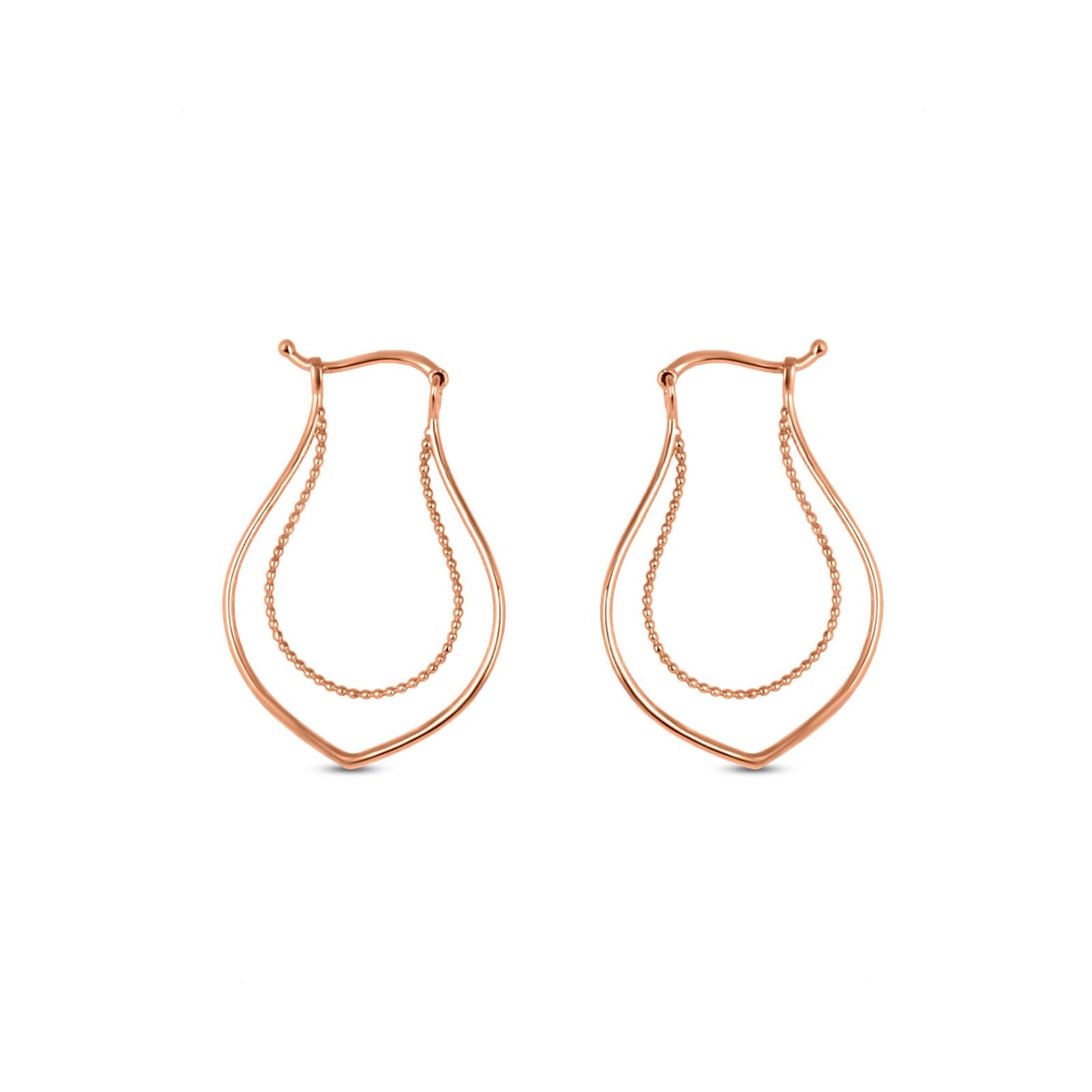 Lotus Petal Baalis In 14K Rose Gold