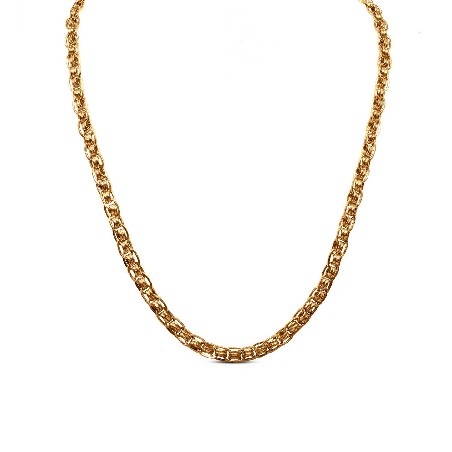 Men's Link Chain In 22K Gold