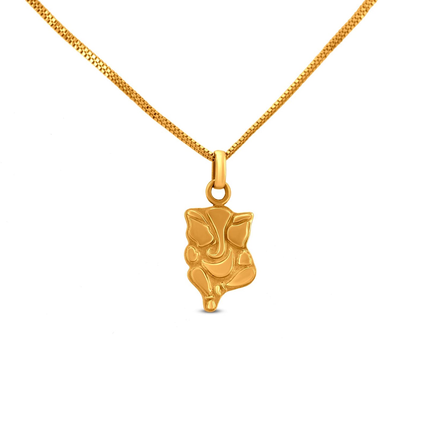 Lord Ganesh Locket In 22K Gold