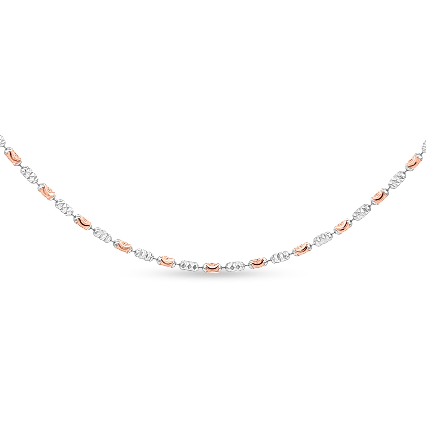 Padma 18K White and Rose Gold Gucci Design Chain