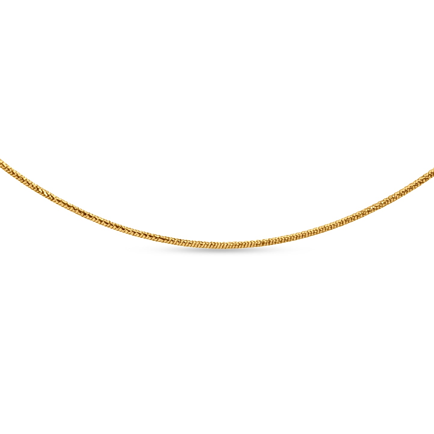 Swarnim 18K Yellow Gold Snake Chain