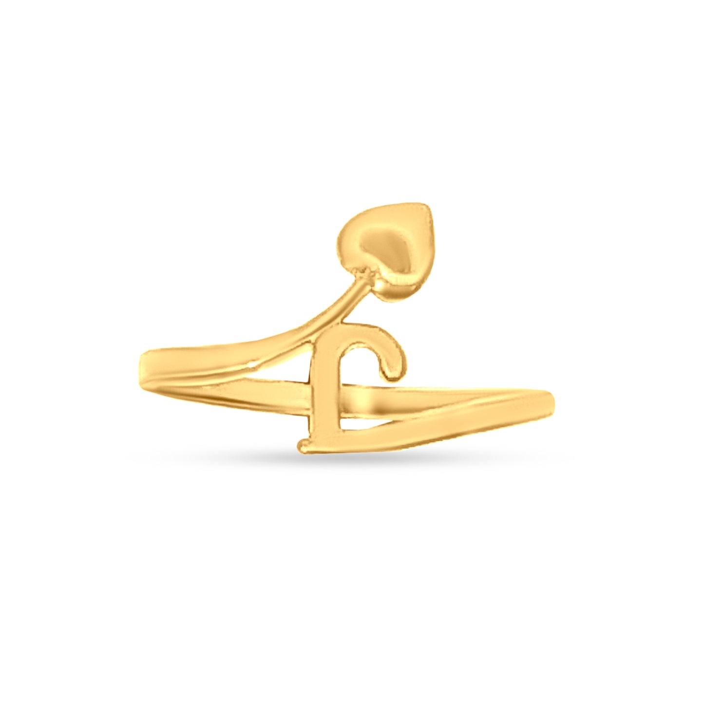 Priya 22k Yellow Gold Wrap Love Ring