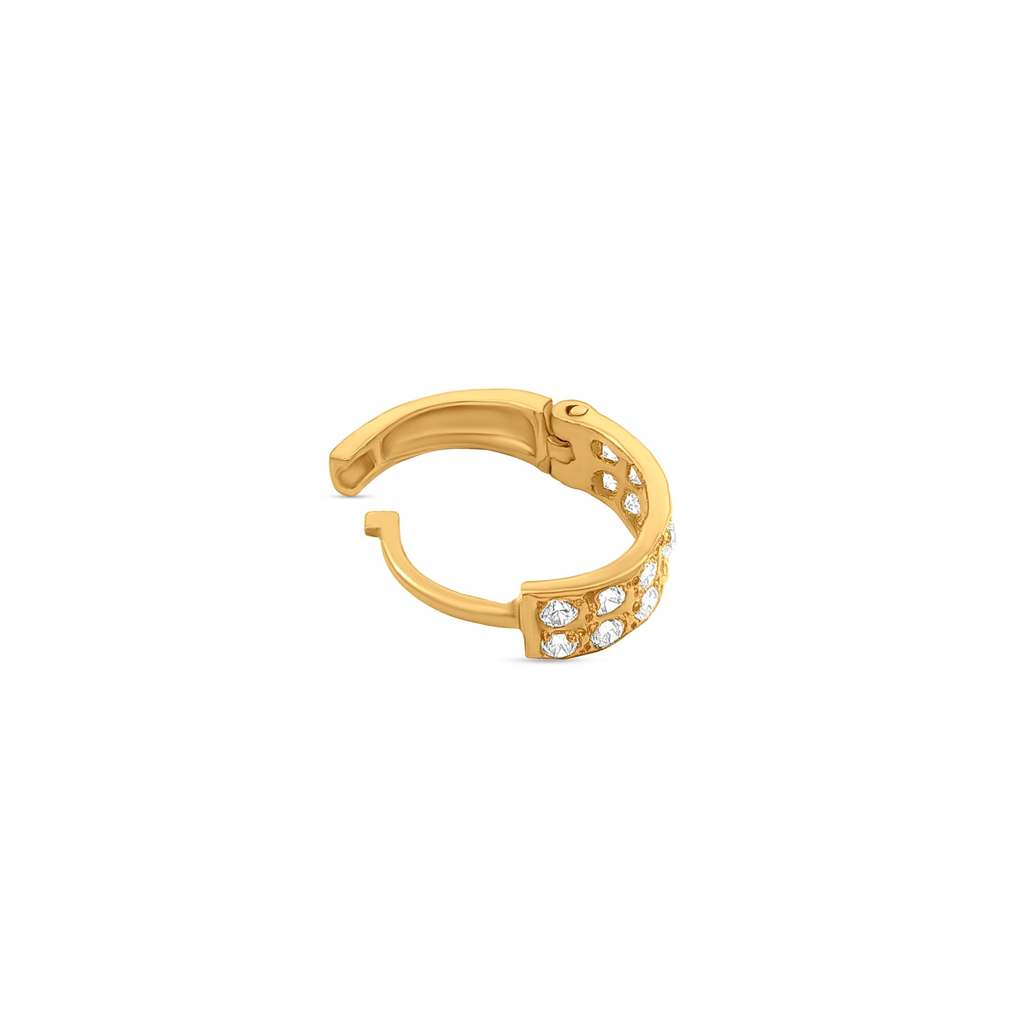 22k Gold Modern Nose Ring