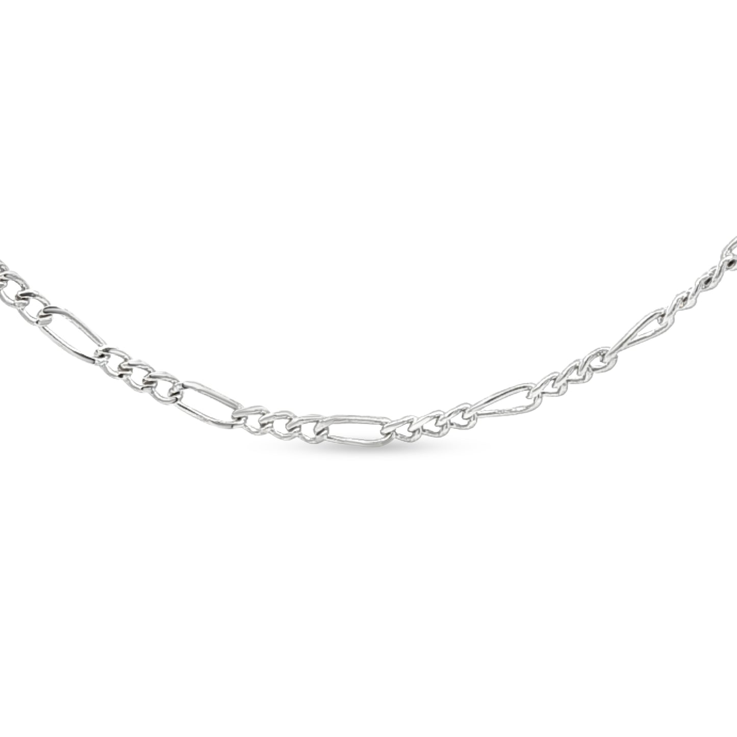 925 Sterling Silver Figaro Link Chain