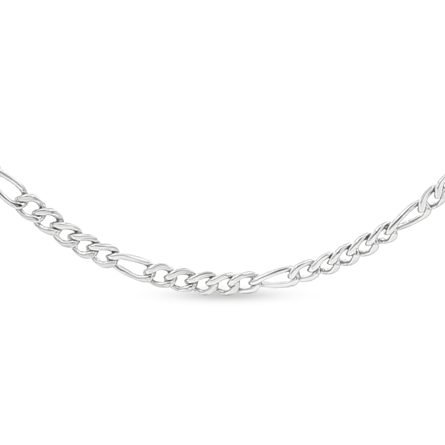 925 Sterling Silver Figaro Chain
