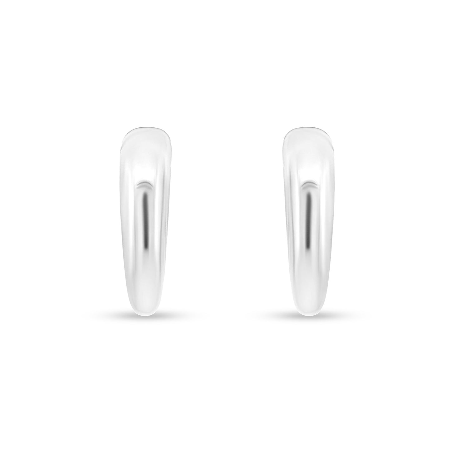 Nisha's Chunky Mini Silver Hoops