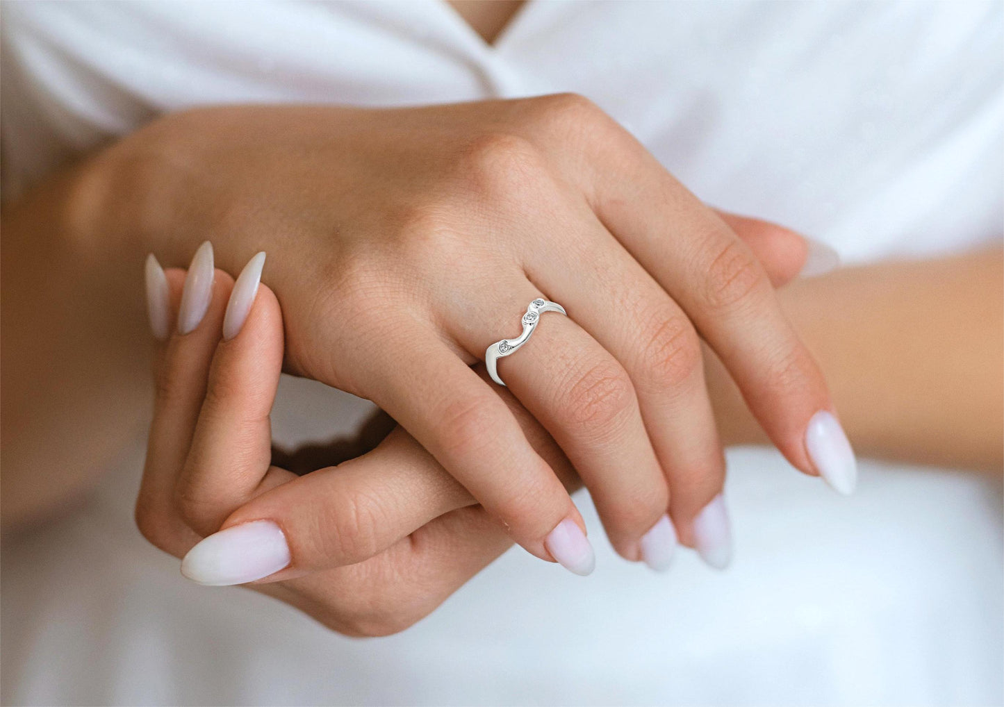 Aadhya Charm: Intricate Design Unique Silver Ring