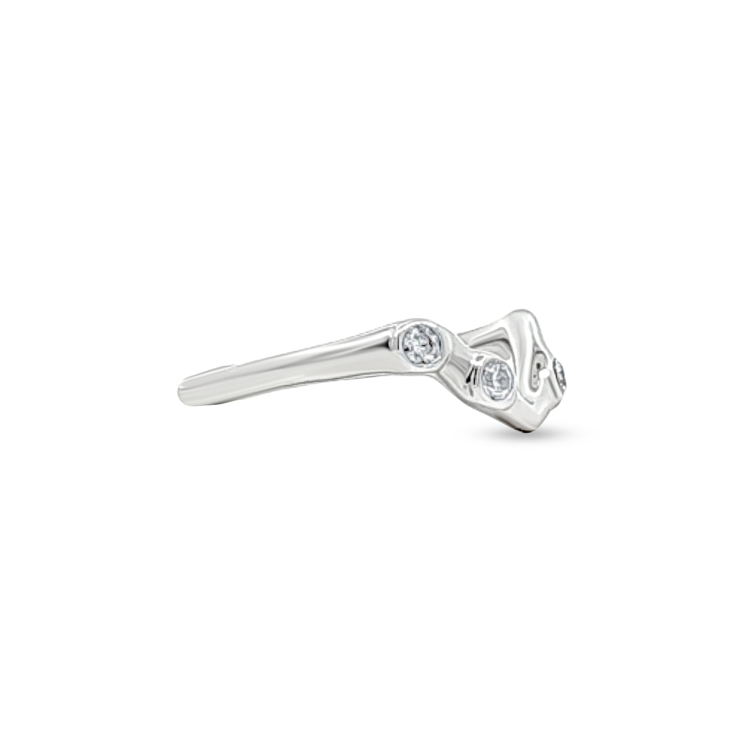 Aadhya Charm: Intricate Design Unique Silver Ring