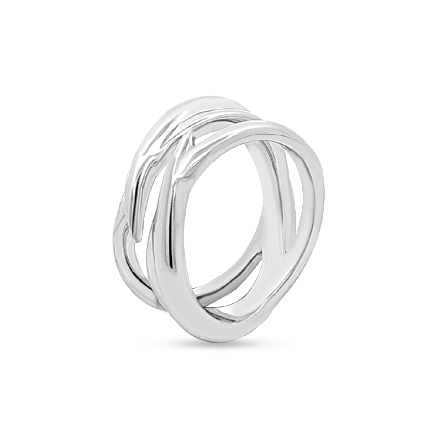 Myra Stack: Sterling Silver Stacking Band Ring