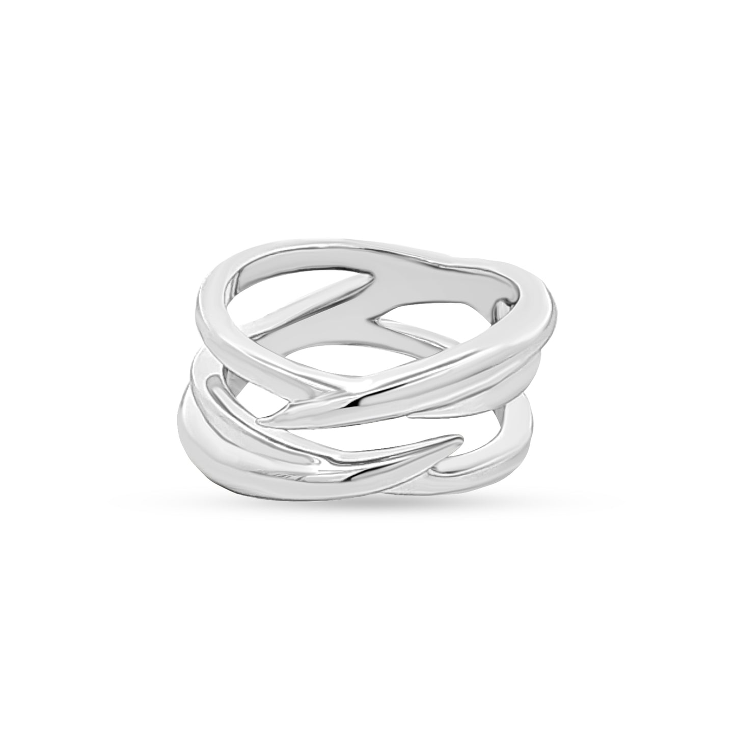 Myra Stack: Sterling Silver Stacking Band Ring