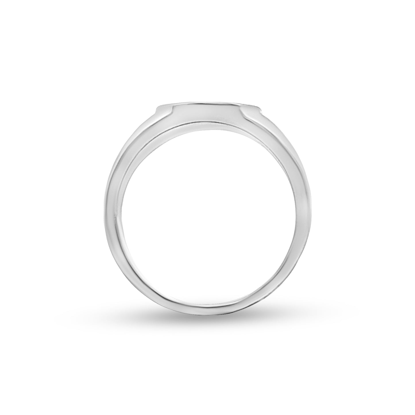 Unique Design Sterling Silver Signet Ring