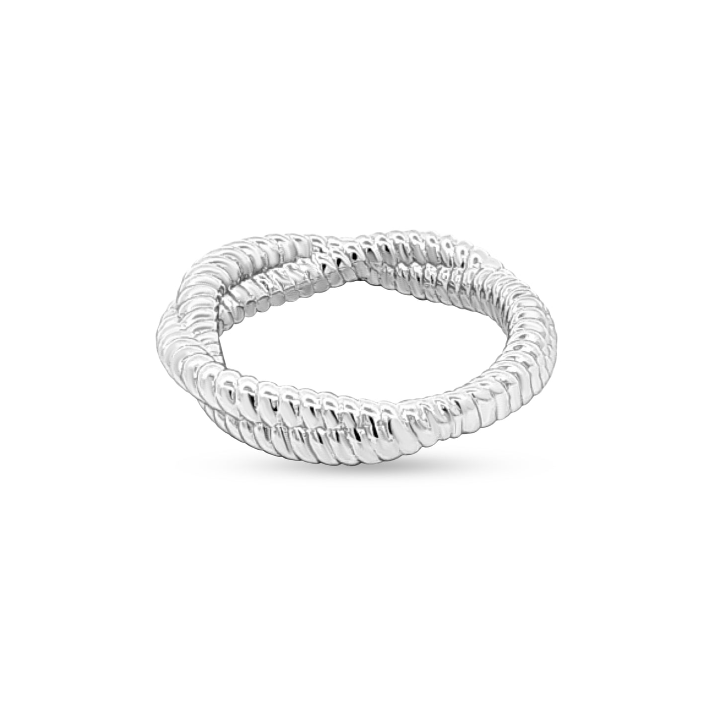 Anaya Twist: Spiral Twisted Sterling Silver Band