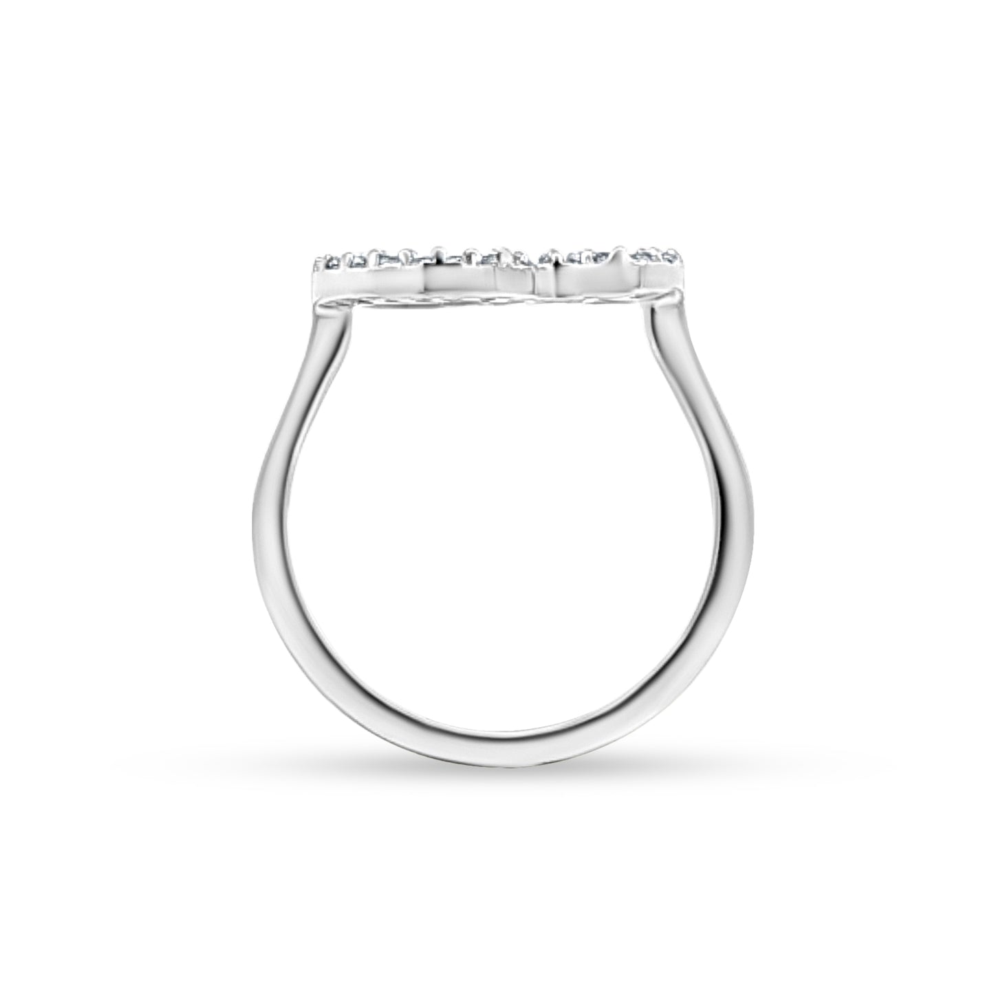Intricate Modern Design Sterling Silver Fashion Ring
