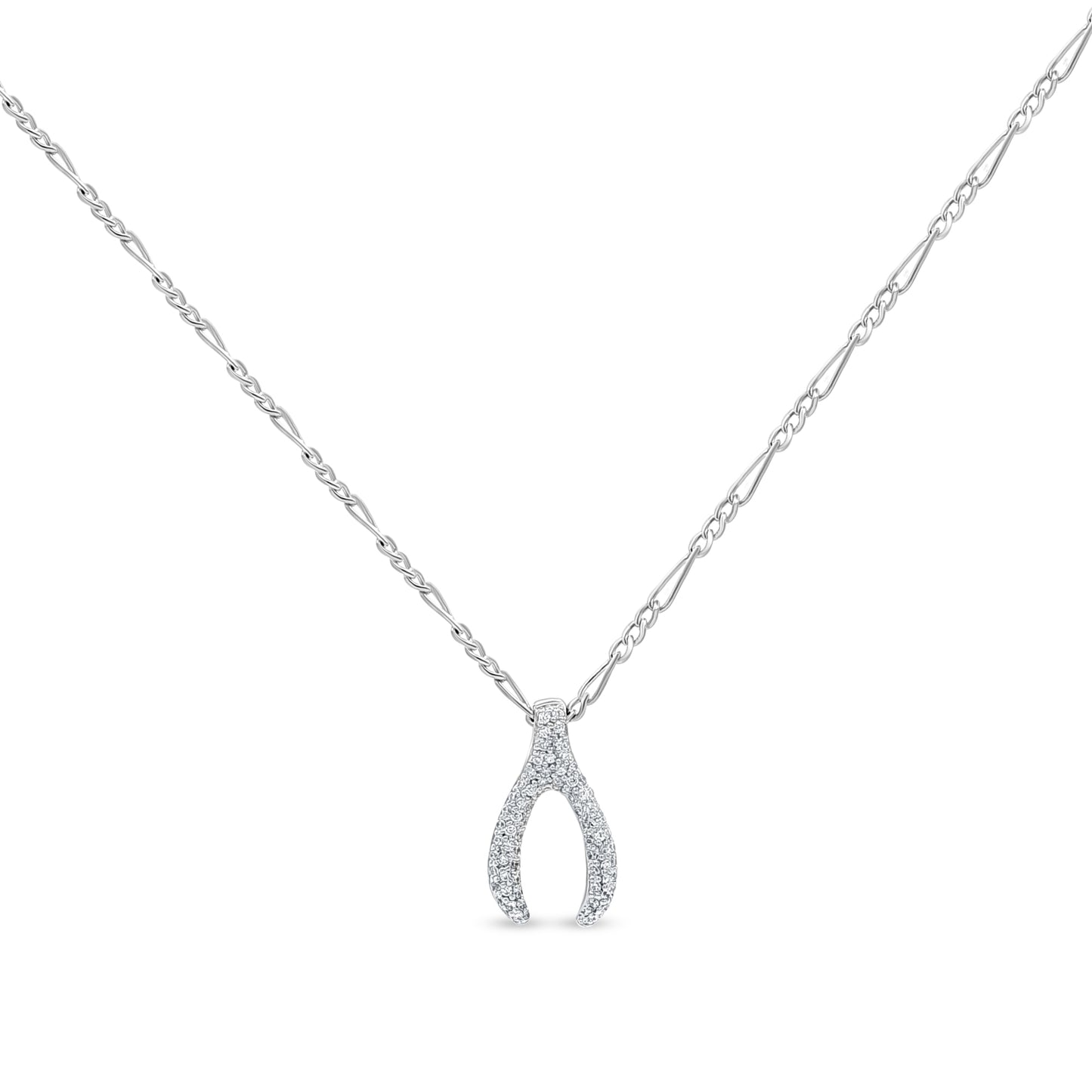 Anaya Elegance: Designer Silver Pendant for Party Glam