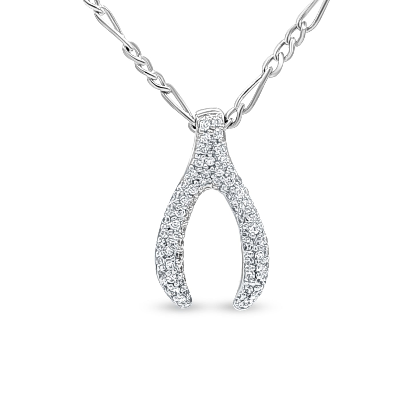 Anaya Elegance: Designer Silver Pendant for Party Glam