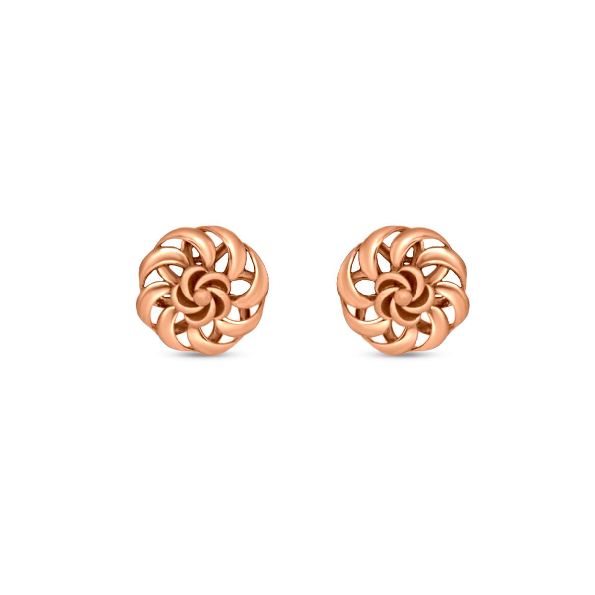 Tulip Tops In 14K Rose Gold