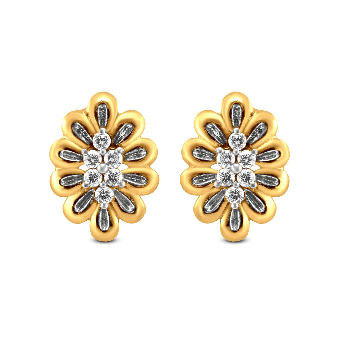 22k Gold Floral Tops: Elegant, Versatile Design For Gifting
