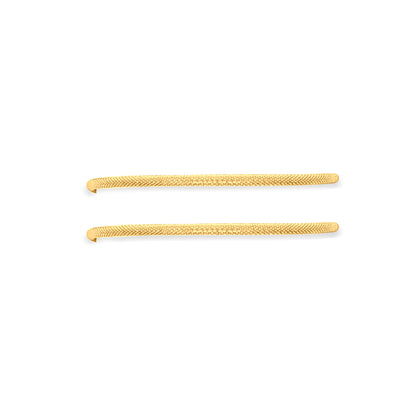 22k Yellow Gold Minimalistic Baby Bangles