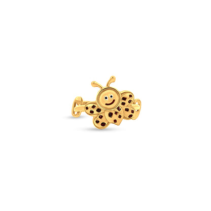 22k Gold Baby Butterfly Ring