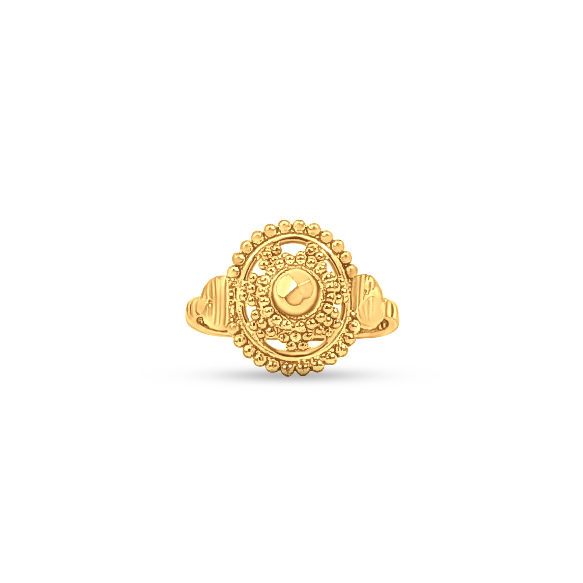 22k Gold Filigree Baby Ring
