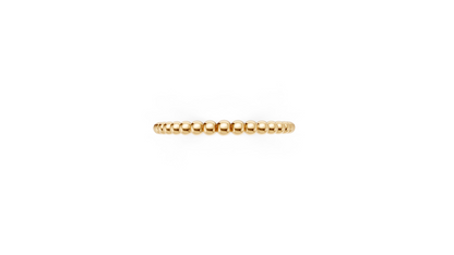 Suhani - 14K Gold Beaded Band