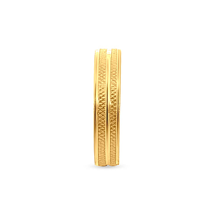 Marigold Majesty 22k Yellow Gold Wedding Band Ring