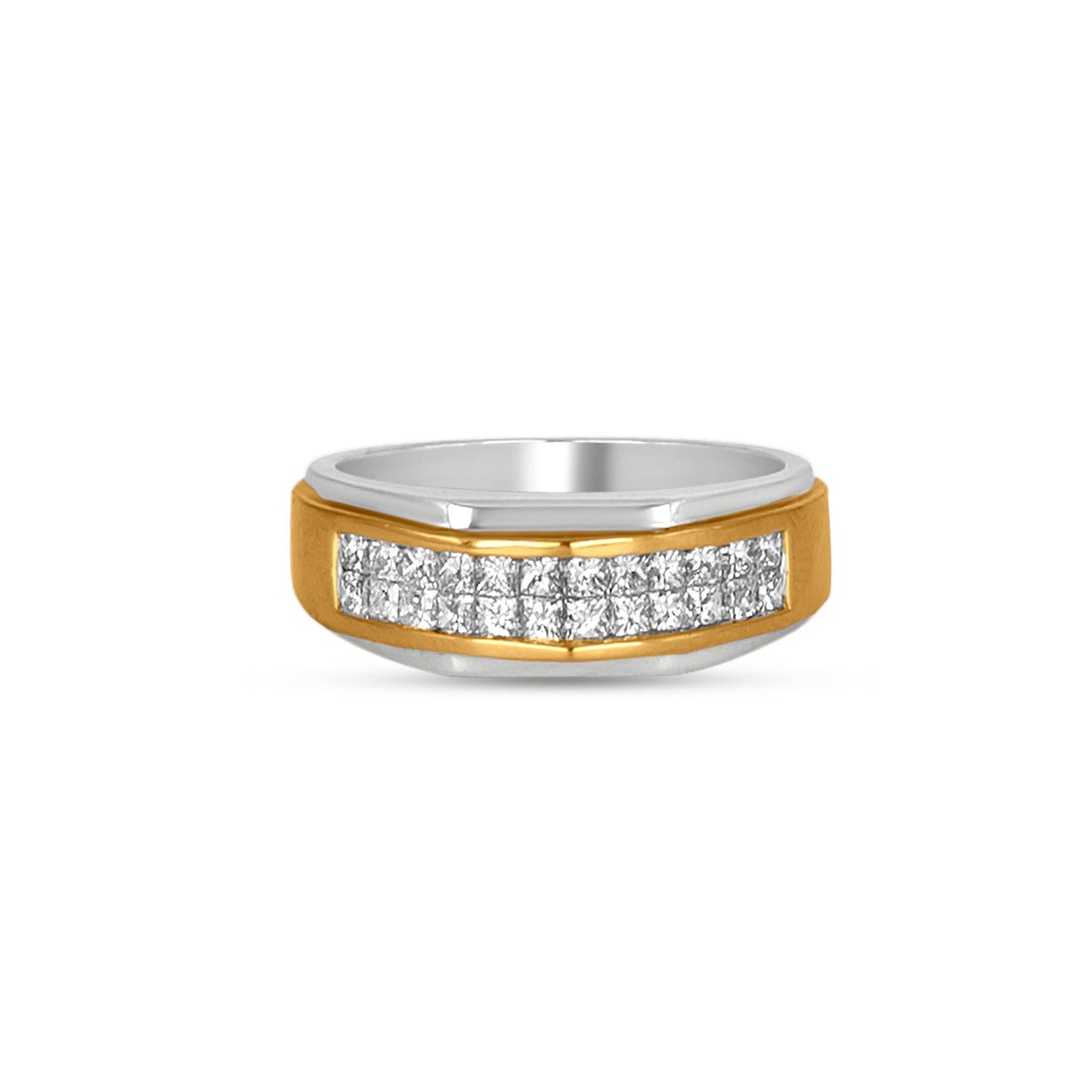 Eder Diamond Band Ring In 18K Yellow Gold