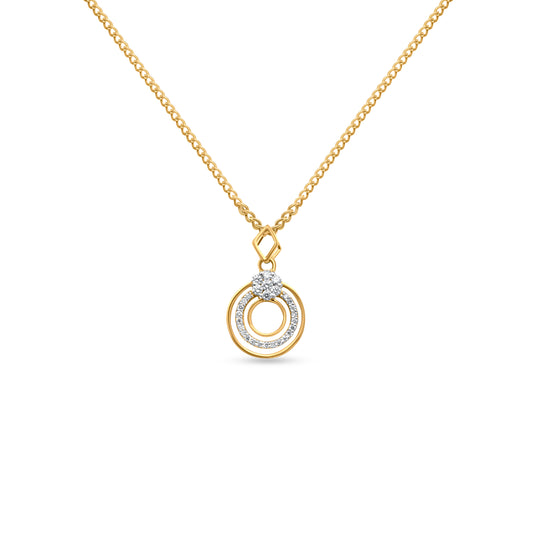 Circle of Life Diamond Locket