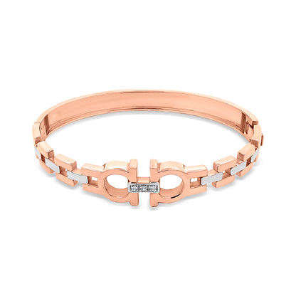 Shaan 18K Rose Gold Gents Openable Bracelet