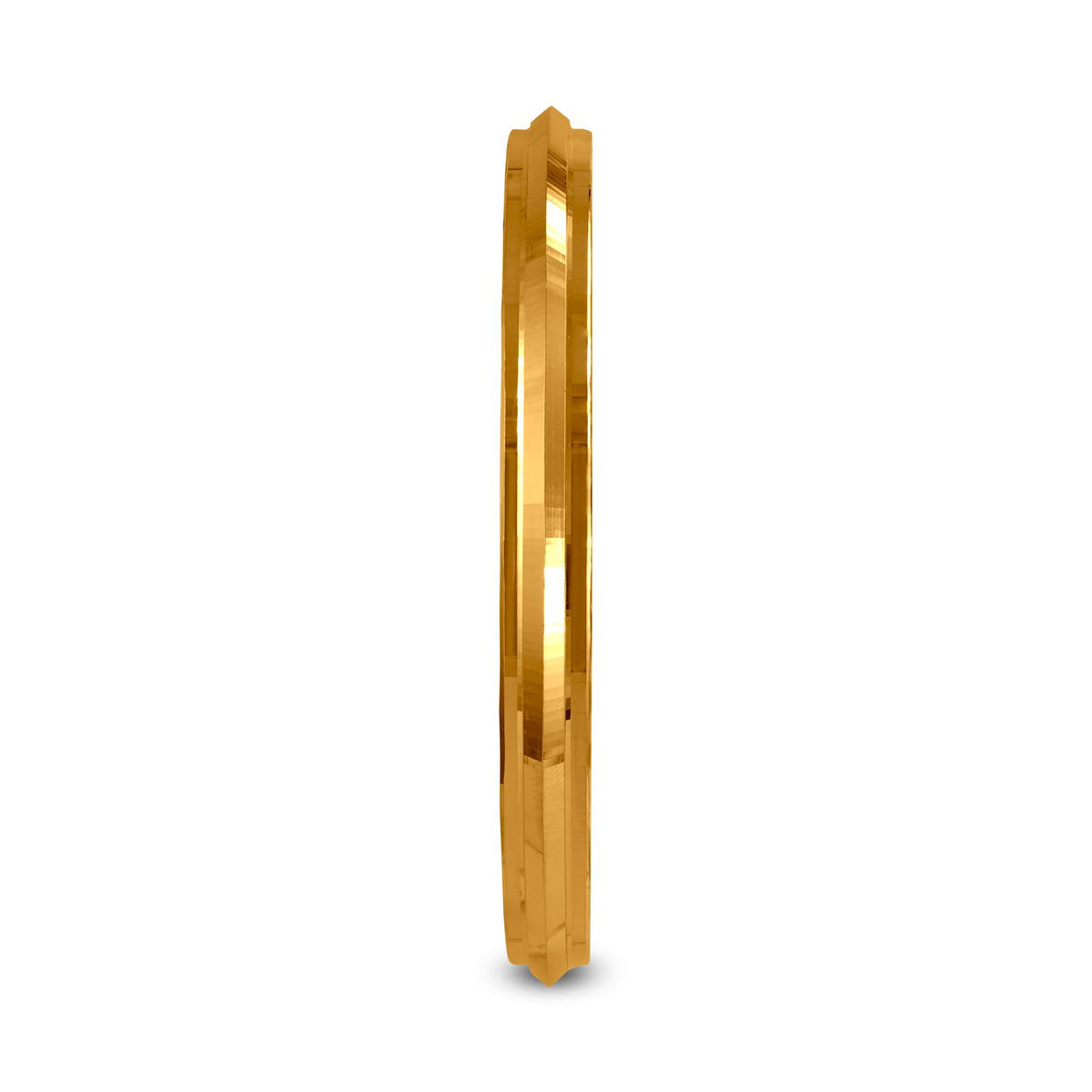 Textured Bracelet In 22K Gold
