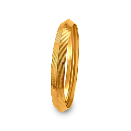 Textured Gents Bracelet In 22K Gold