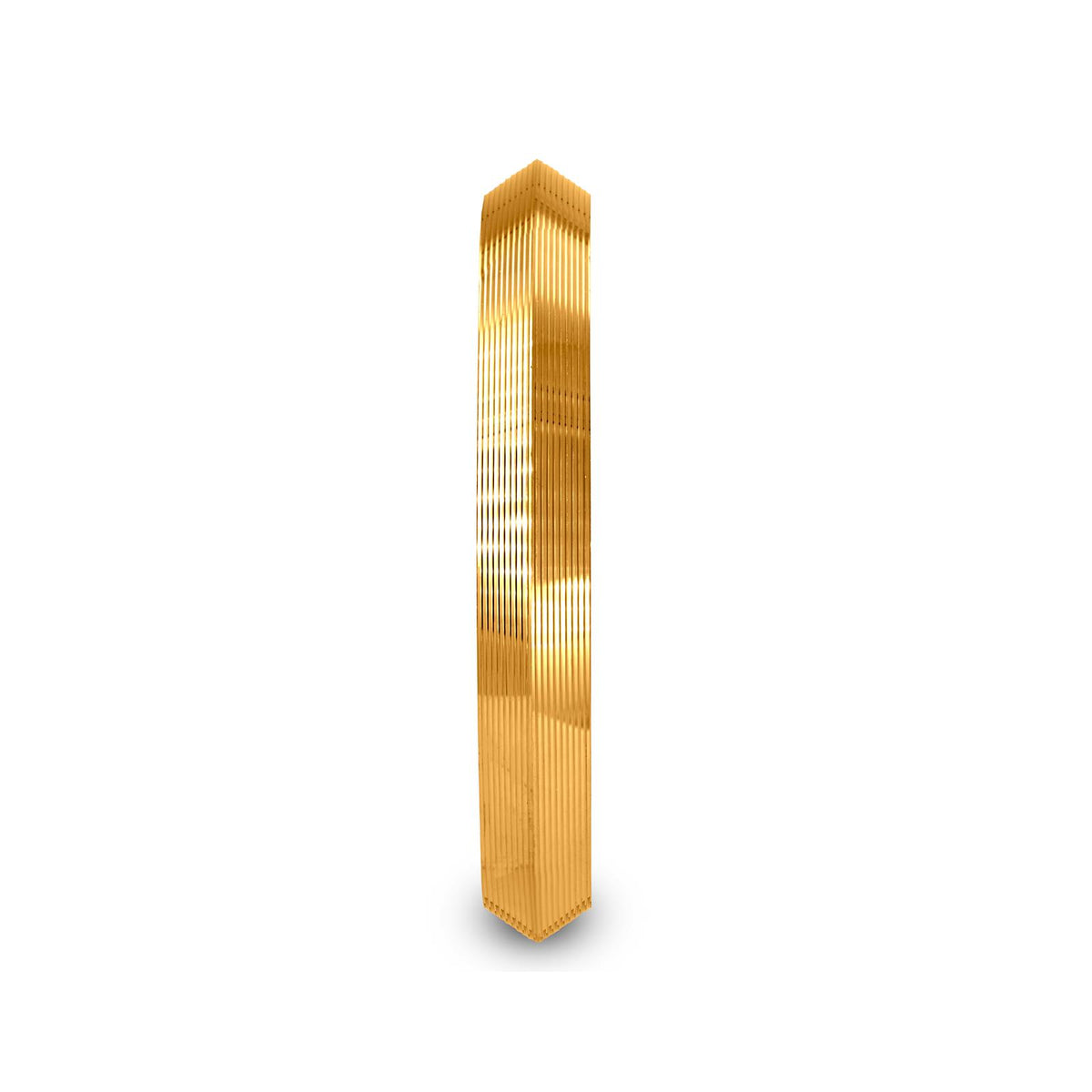 Textured Gents Bracelet In 22K Gold