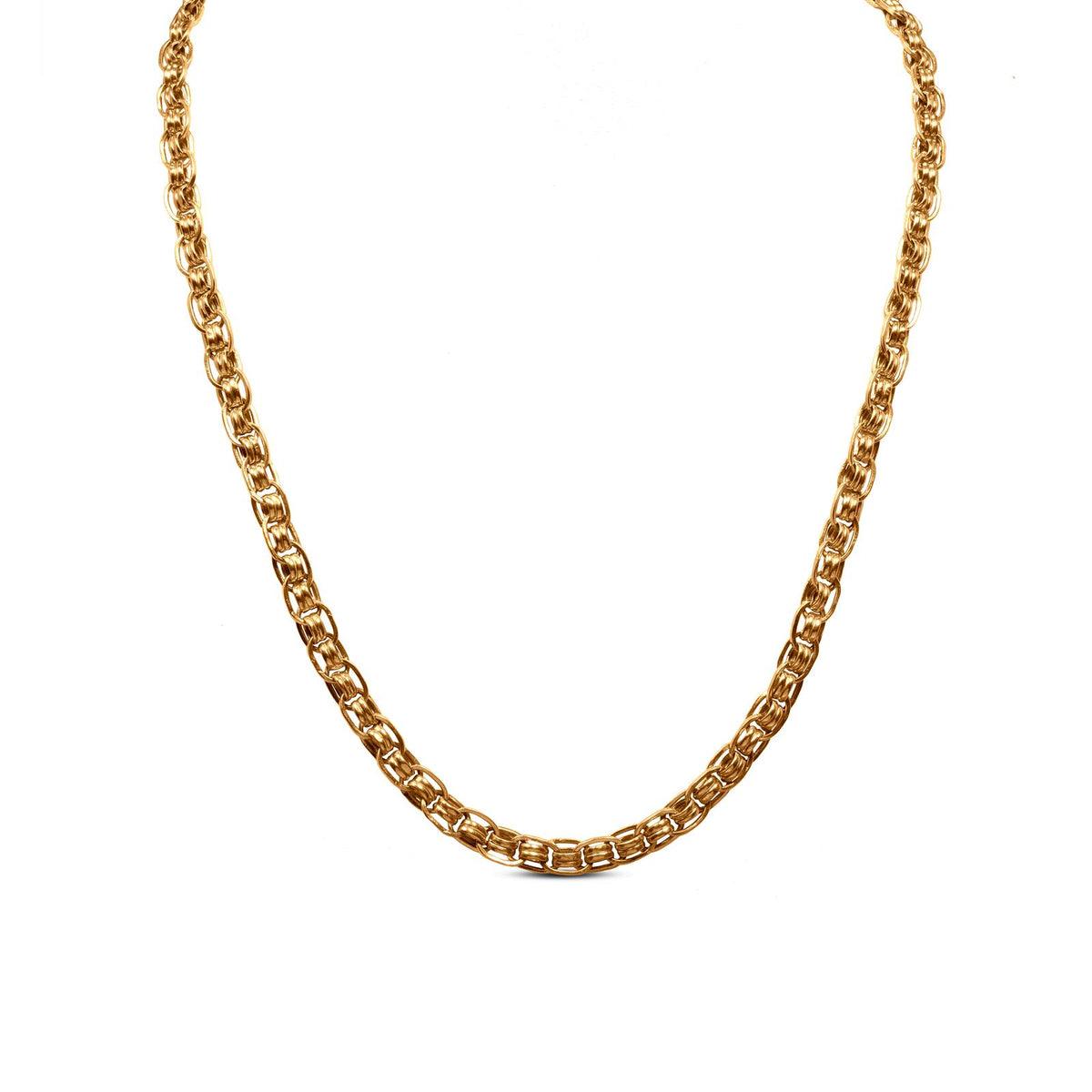 Men's Link Chain In 22K Gold