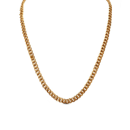 Link Men's Chain In 22K Gold
