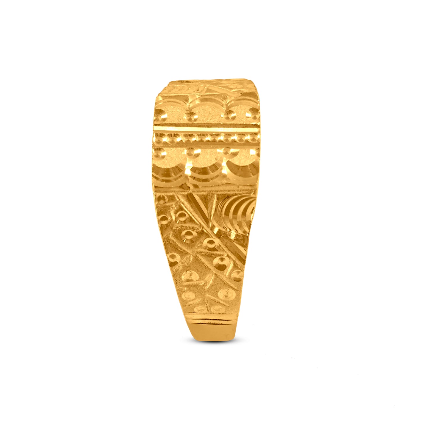 Gents Ring In 22K Gold