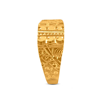 Gents Ring In 22K Gold