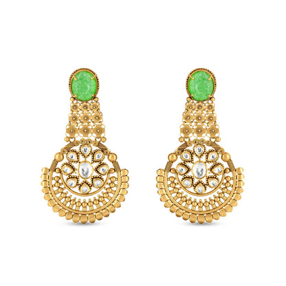 Jasmine Collar Necklace Set In 22K Gold
