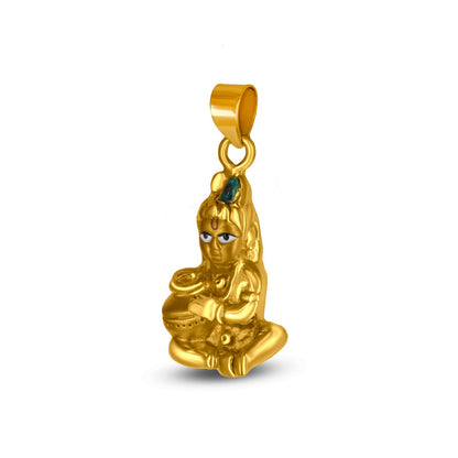 Lord Krishna Locket In 22K Gold