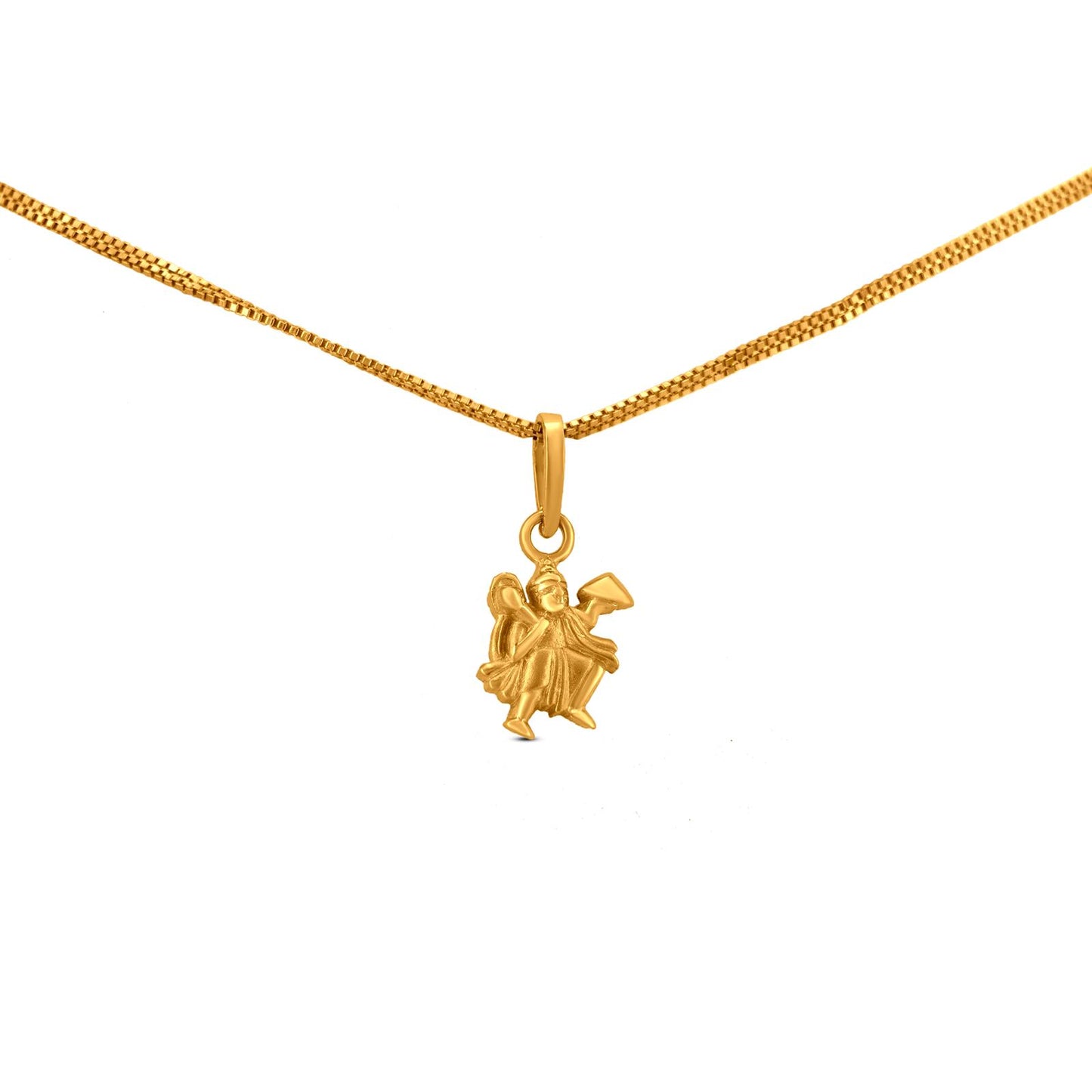 Lord Hanuman Locket In 22K Gold