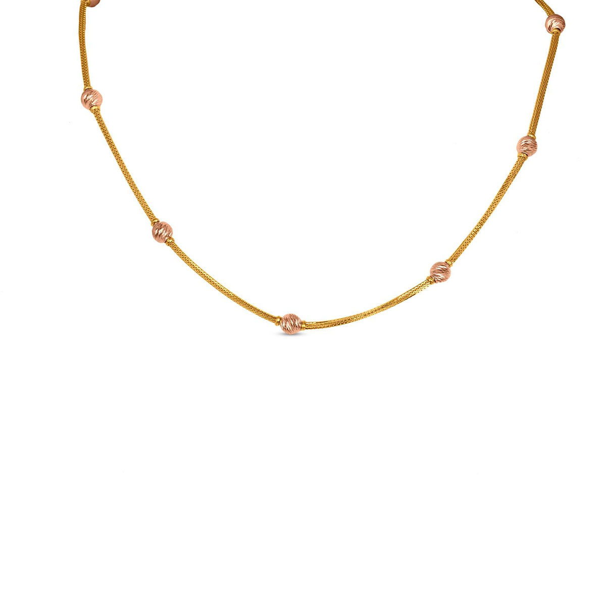 22k Gold Bead Chain