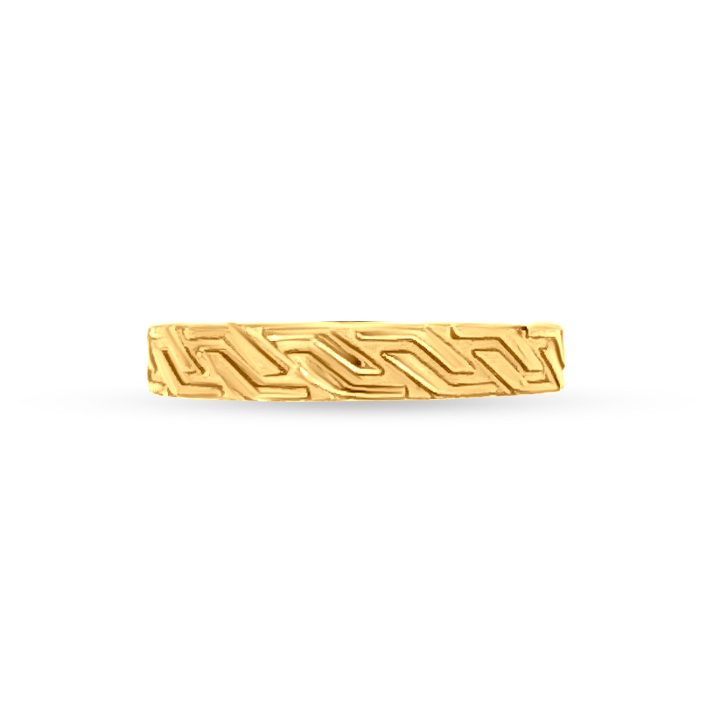 Ishita 22k Yellow Gold Ladies Band Ring
