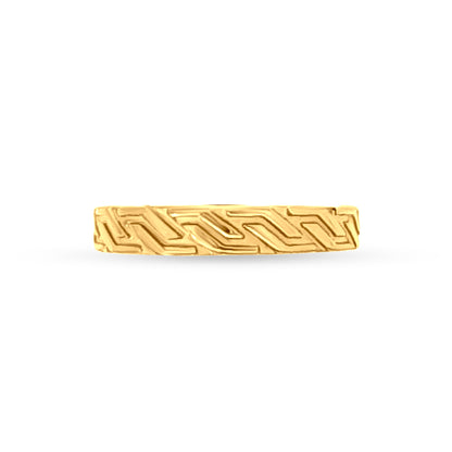 Ishita 22k Yellow Gold Ladies Band Ring