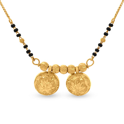 Maya 22K Yellow Gold Vati Mangalsutra
