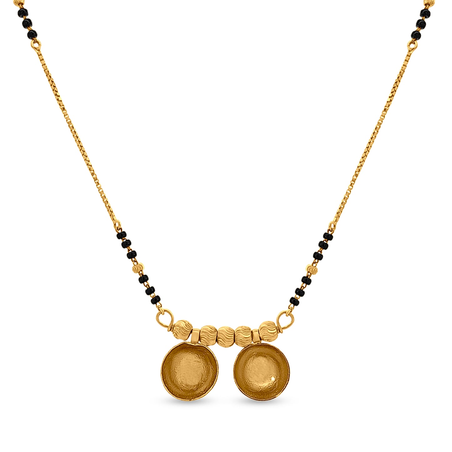 Maya 22K Yellow Gold Vati Mangalsutra