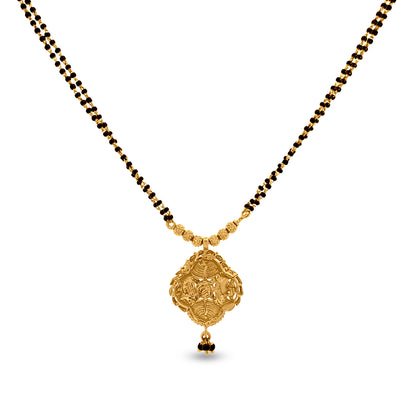 Nandini 22K Gold Classic Mangalsutra with Double Layered Chain