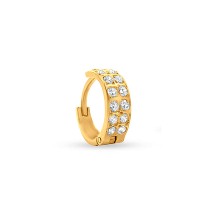 22k Gold Modern Nose Ring
