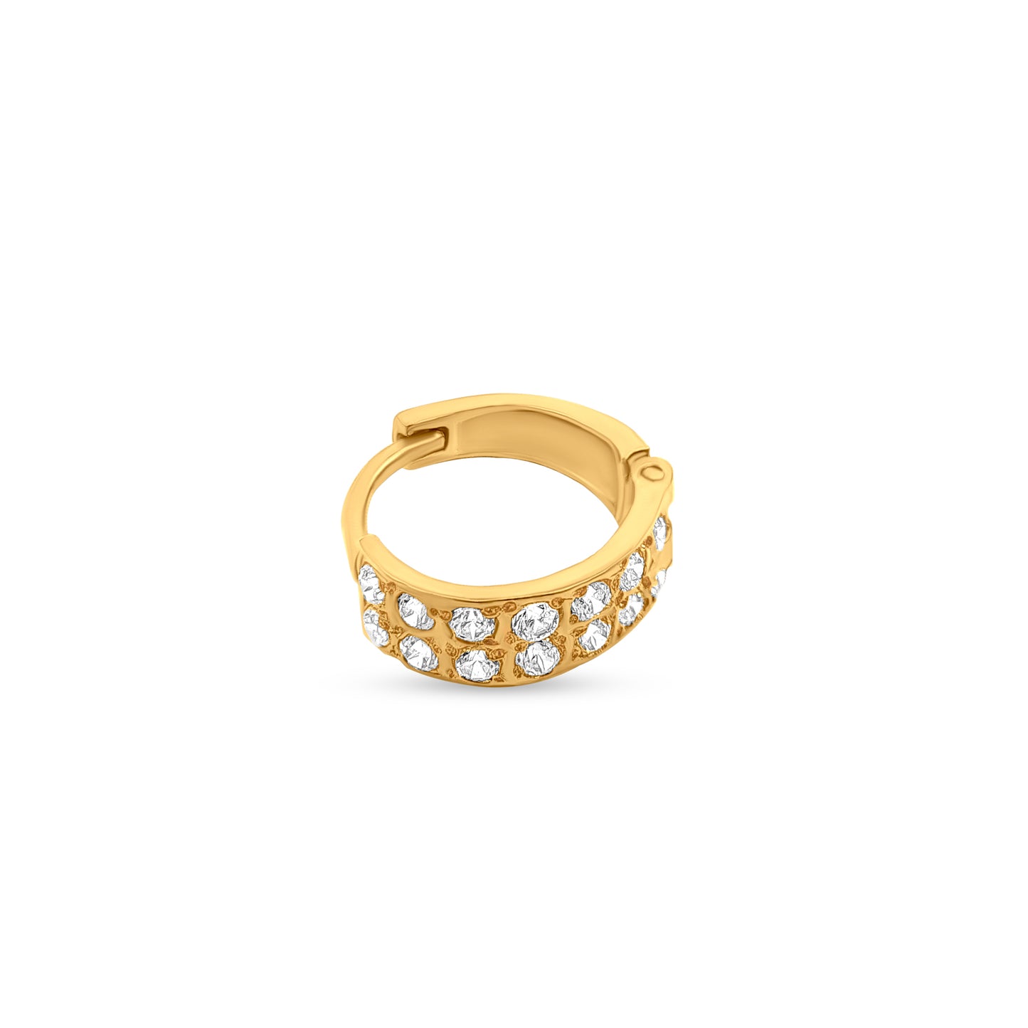 22k Gold Modern Nose Ring
