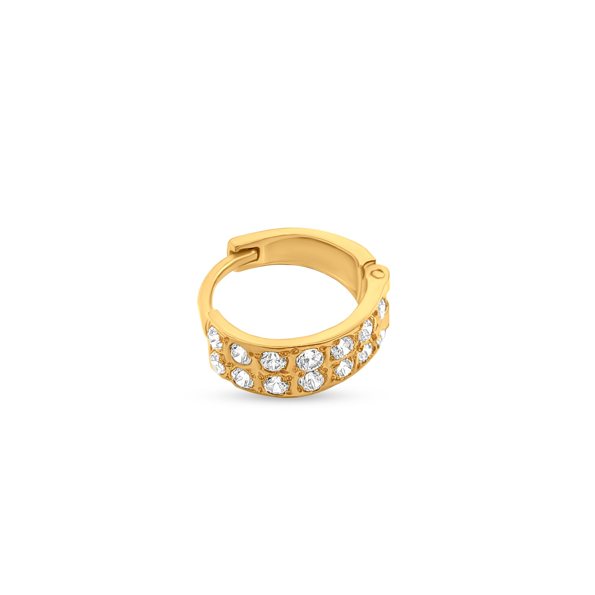 22k Gold Modern Nose Ring