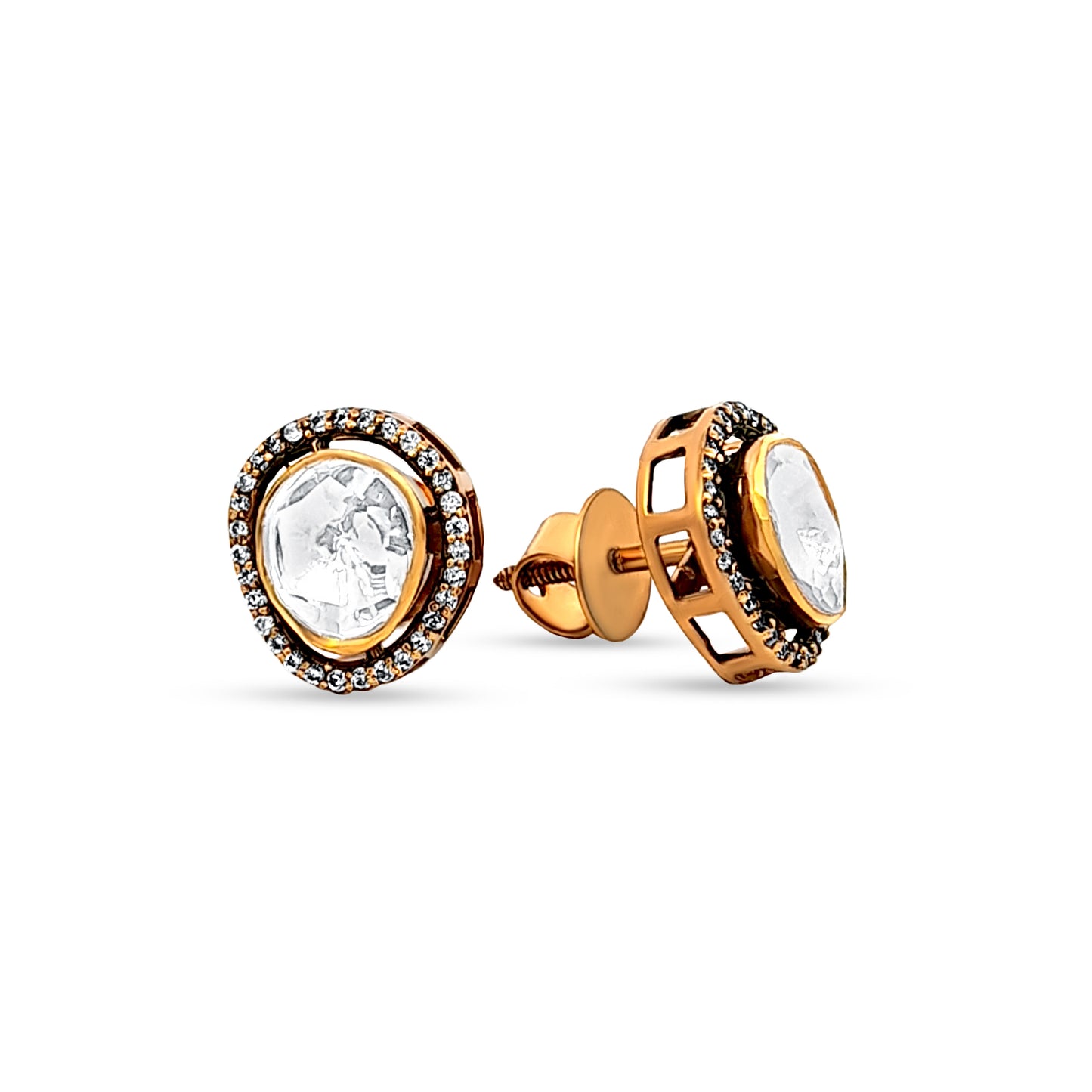 Ira's Chic Everyday 925 Silver Stud Earrings